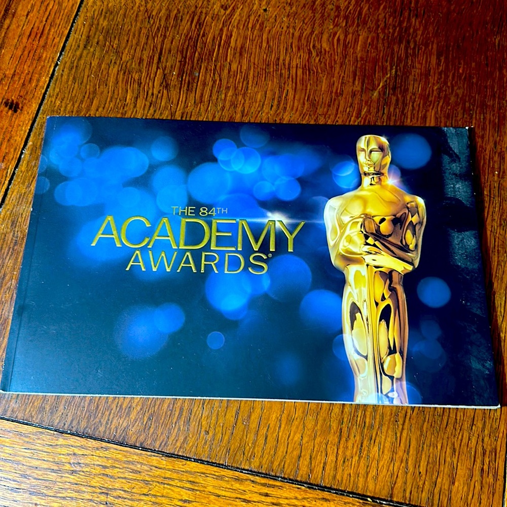 84th Annual Academy Awards Official Program